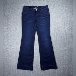 Wrangler Retro Mae Wide Leg Trouser Jeans Dark Wash Blue Women’s Size 7/8x32